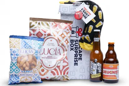 Escape Kerstpakket - Borrelbox met bier