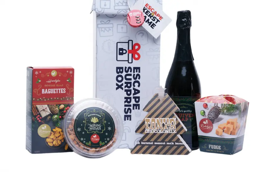 Escape Kerstpakket - Borrelbox (Alcoholvrij)