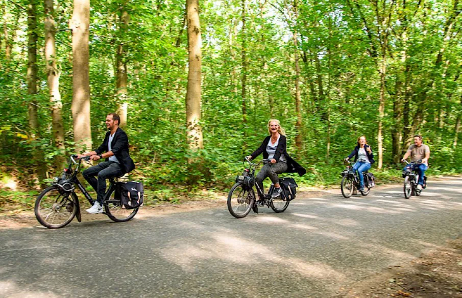 Solex rijden in Den Bosch