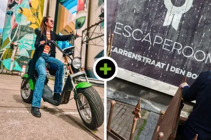 E-chopper rijden - Consumptie - Escape room