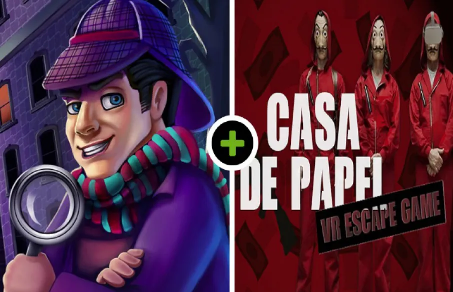 Sherlock Citygame - Lunch - VR Escape Game: Casa de Papel